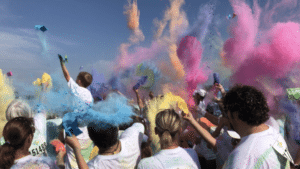 Color Run color celebration