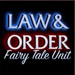 Law and Order Fairy Tale Unit logo: Fall play