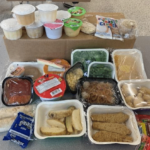 Sample of the Grab and Go Meals from Lancer Hospitality.