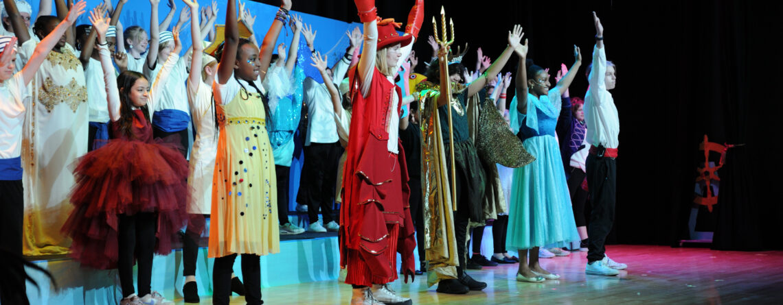 picture from Little mermaid jr. musical performance