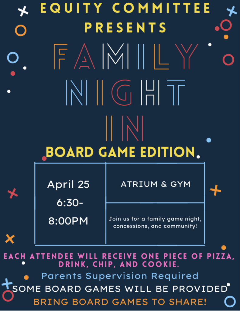 Family Game Night Flyer